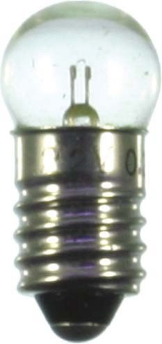 Kleinlampe Kugelform E10 2,5V 0,3A SCHARNBERGER 93125