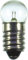 Kleinlampe Kugelform E10 2,5V 0,3A SCHARNBERGER 93125