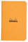 Rhodia 119158C Heft (kariert, 7,5 x 12 cm, 24 Blatt) 1 Stück orange