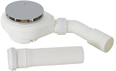 EAGO Dusche Siphon SI90F für flache Duschtassen