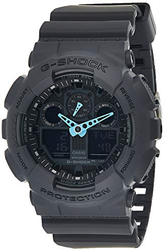 Casio Herren-Armbanduhr Analog - Digital Quarz Titan GA-100C-8AER
