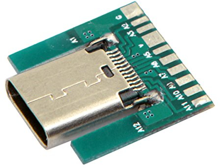JSER DIY 24pin USB 3.1 Type C Female Socket Connector SMT type with PC Board