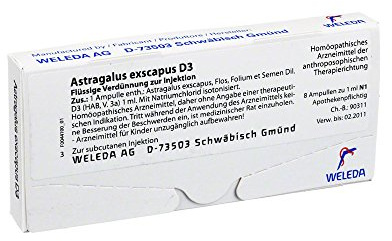 Astragalus Exscapus D 3 Ampullen