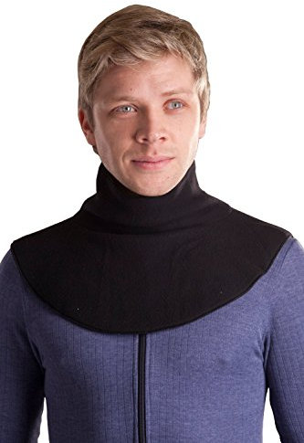 Octave® Mens Neck Warmers : Ultimate Warmth Where You Need it Most [Ex-Large, Black]