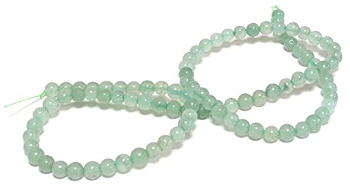 Green Aventurine Beads Plain Round 4mm Strand of 95+