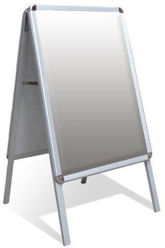 A2 A-Board Pavement Sign Double Sided Poster Holder Outdoors