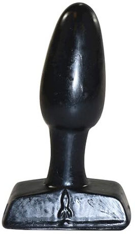 Zizi Plug Anal Torena en Noir 11 à 3,3 cm