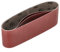 Mirka Red 3 pcs fabric sanding belts 75x533mm / grit P80 / high quality sanding belt for belt sander / for sanding wood and metal