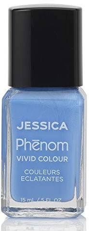 JESSICA Phenom Vivid Colour Nail Polish | Long-Lasting Gel-Like Nail Polish, No UV Lights Needed | Vivid & Pigmented Colours | Copacabana Beach | 14 ml