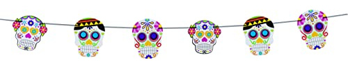 Rubies Costume Co Girlande aus Pappe - Dia de los muertos