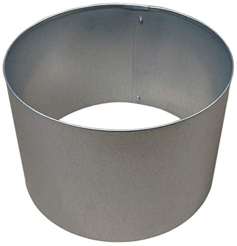 Rasenkanten Baumring Kreis aus Metall durchm. 37 cm x 25 cm - 1er Set