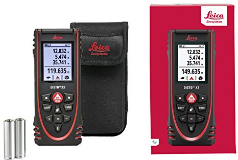 Leica Geosystems, US Tools, LEIAD 850834 Leica Disto x3 Laser Distance Meter