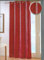 heimtexland ® Dekoschal Blickdicht HxB 245x135 cm in rot edle Matt Glanz Optik beidseitig schön Jacquard Ösenschal einfarbig Gardine Vorhang Bordeaux Typ561