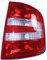 BESTPRICE 1x Heckleuchte rechts Blinker weiß ohne Lampenträger Kompatibel mit SKODA FABIA 1 Kombi (6Y5), FABIA 1 Stufenheck (6Y3)