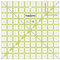 Omnigrid RN10 Omnigrip 10in Square Ruler Lineal, Kunststoff, Grün, 10 x 10