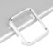 Carcasa Compatible con Apple Watch 38mm Serie 3 Fundas Plata, Case Aleación de Aluminio Metal Anti-Choque Bumper Funda Protectora a Prueba de Golpes Compatible para Reloj Apple iWatch Series 3/2/1