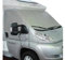 Berger Frontscheibenabdeckung Windowcover | Wohnmobil Thermomatte Ducato 230/244 | Windschutzscheibe Abdeckung Sonnenschutz | Reißfest & Wasserdicht | Schutz vor Hitze & Einblicken