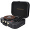 Muse MT-201 Gld Negro Tocadiscos Estéreo/USB/Bluetooth