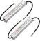CPROSP Trasformatore LED 2 V, 50 W, alimentatore di rete, driver IP67, impermeabile, 0,5-50 W, per lampadine LED, trasformatore per strisce LED, 230 V su 12 V