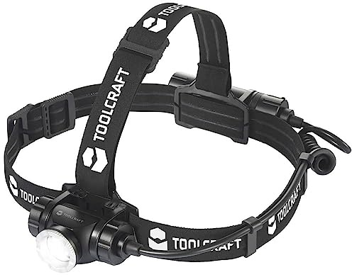 Toolcraft TO-7838472 SMD LED Headlamp Battery-Operated 1000lm 5.5h TO-7838472