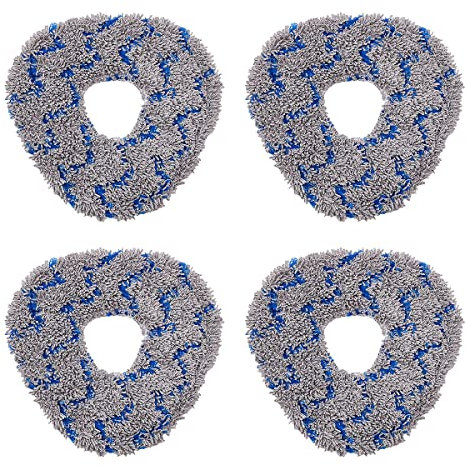 NUZAMAS Piezas de repuesto azul trapeador para aspiradora robot Narwal T10 J1 J2 piezas de repuesto lavables