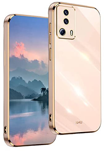 UPLAI Cover per Xiaomi 13 Lite 5G, Design Galvanico alla Moda Custodia Ultra Sottile Antiurto Anti-Graffio, Colorato Lussuoso Morbido TPU Silicone Caso.(Rosa)
