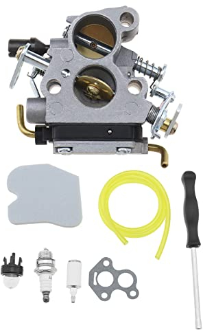 eMagTech Set mit 8 Kettensägen-Vergaser-Set 574719402 545072601 kompatibel mit Husqvarna 235 235E 236 236E 240 240E Kettensägen-Luftfilter