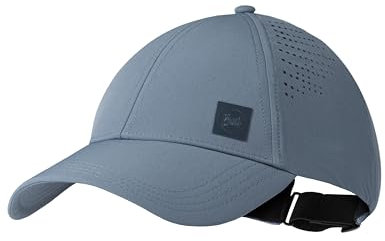 BUFF®| Kappe Summit Männlich Weiblich Erwachsene Verstellbar, Atmungsaktiv, UPF50, Komfortabel, Qualität, Leicht, Flexibel, S/M, Bleu