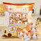 MeHoo Katze Plüsch Kissen, Pudding Peluche, Katze Pudding Kissen, Snack Kissen Kuscheltier, Reißverschluss Design, Abnehmbar, Gefüllt mit kleinen Puppen innen (Hund)