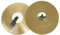 LOVIVER Platillos Crash Tambor Platillos Tambor Aleación Platillos de Mano Resistentes Instrumentos de Percusión Multifunción para Actuaciones Escénicas, 18 pulgadas