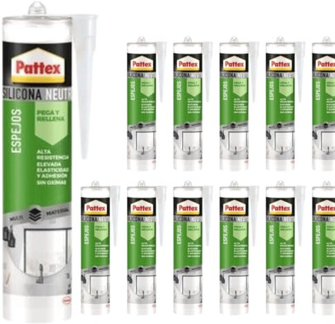 Neutral Silikon für Innen und Außen Braun - Dichtstoff für Fassaden und Fensteranwendungen - Glasversiegelung - elastisch und leicht zu verarbeiten- hohe Wasser- und UV Beständigkeit (12 x 280ml)