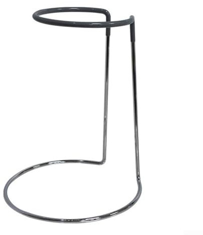 Decanter Drying Stand with Rubber Coated Top for Scratch Protection and Stylish Presentation