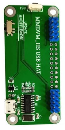 GKYQVE HAT Adapter Board For Digital Voice Modem Supporting P25 Simple/Double Band Operating Double Band Radio Modem