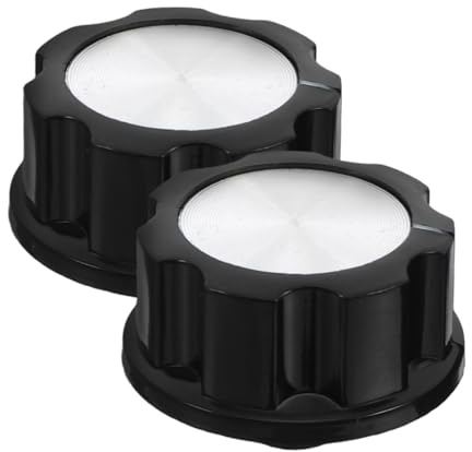 STOBAZA 2 Stück Ersatz drehknöpfe für Backofen Heißluftfritteuse Druckkocher Einfache Installation Verbesserte Steuerung und Optimierte Kochleistung