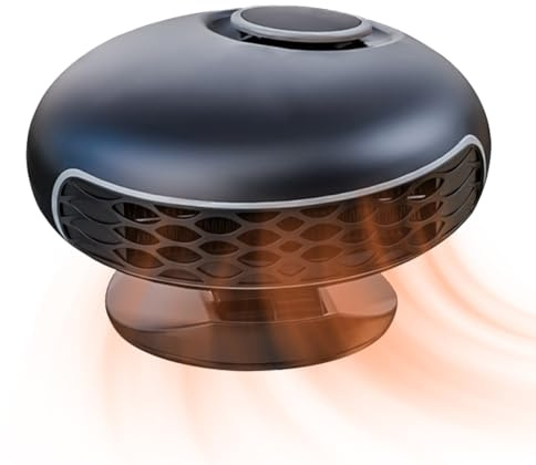 Autoheizung,Heizung für Auto, Faltbare Windschutzscheibe 2 in 1, 360° drehbare Schnellheizung automatische Windschutzscheibe Luftentfeuchter 12V für LKW, Autos, Frost Schwingungszubehör