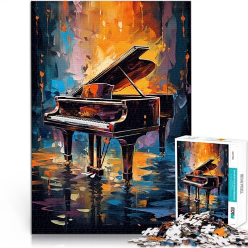 jigsaw 1000 pieces for adults Colorful Piano Keyboard Familienspiel für und Einzigartige Geburtstags- und Geschenkideen75x50cm
