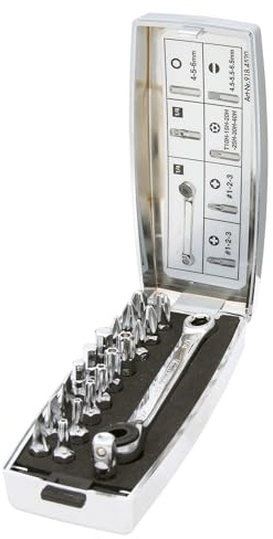 KS Tools 918.4520 1/4 CHROMEplus Bit-Satz, 20-tlg.