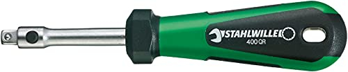 Stahlwille Steckgriff 1/4; QuickRelease Sicherheitsverrigelung; universelle Aufnahme; 2 Komponenten Griff - 11051010