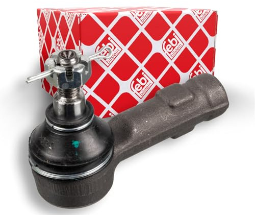 febi bilstein 26186 Spurstangenendstück mit Sicherungsmutter, 1 Stück | Kompatibel mit: HYUNDAI ATOS