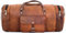 Gusti Unisex Reisetasche Leder - Michael Damen und Herren Reisetasche Umhängetasche Handtasche Ledertasche Braun Leder