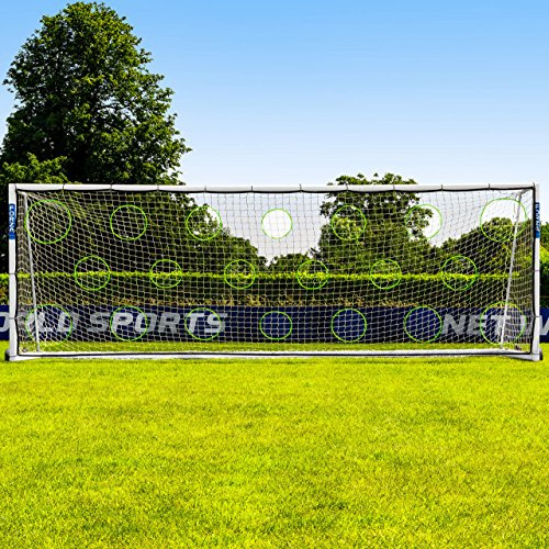 FORZA Mur de Tir pour Buts de Football (Poteaux Pas Inclus) (6,4m x 2,1m)
