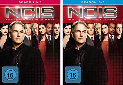 Navy CIS Staffel 06 (6.1 + 6.2) im Set - Deutsche Originalware [6 DVDs]
