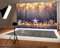 YongFoto 3x2m Foto Hintergrund Weihnachten Vinyl Star Schneeflocken Lichterketten Holzplanke Fotografie Hintergrund Foto Leinwand Kinder Fotostudio 10ft