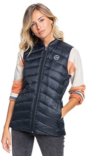 Billabong Coast Road Sleeveless Veste Femme, Anthracite, S
