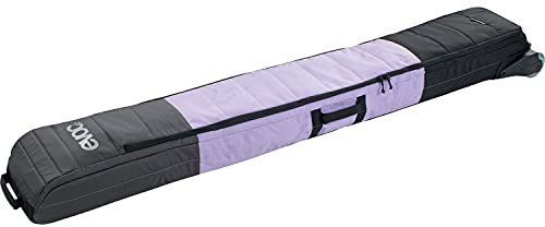 EVOC SKI Roller Skitasche Reisetasche (Zusammenfaltbar, für bis zu Zwei Paar Ski geeignet, austauschbare Skate-Rollen für leises und geschmeidiges Rollen, Robustes Material, Größe: XL), Mehrfarbig