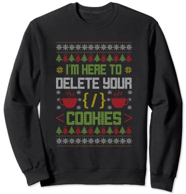 Weihnachten Programmierer Computer Nerd Weihnachtsfeier Xmas Sweatshirt