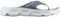Salomon Reelax Break 6.0 Men's Recovery Flip Flops, Cushioned Stride, Seamless Foothold, and Lightweight, Blue Ashes, 8.5