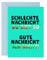 Central 23 Karte zum 50. Geburtstag für Ihn – SCHLECHTE NACHRICHT: DU BIST 50 – Alterswitzkarte für Männer und Frauen – Lustige Grußkarte für Mann oder Frau – Für Mama und Papa