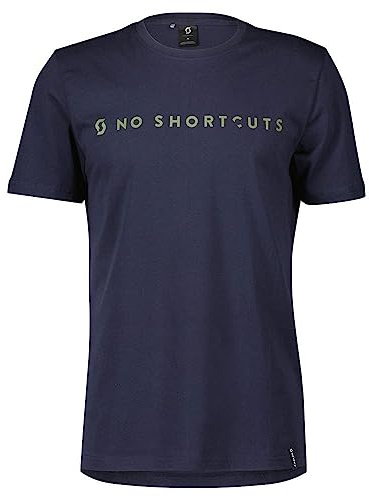 Scott No Shortcuts Freizeit T-Shirt Dark blau 2026: Größe: L (50/52)