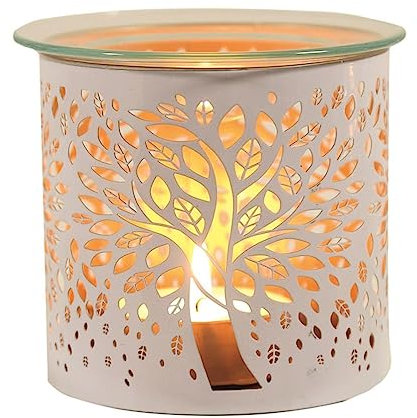Aroma White Tree of Life Wax Melt Warmer